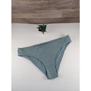 Tavik Ribbed Blue Full Coverage Bikini